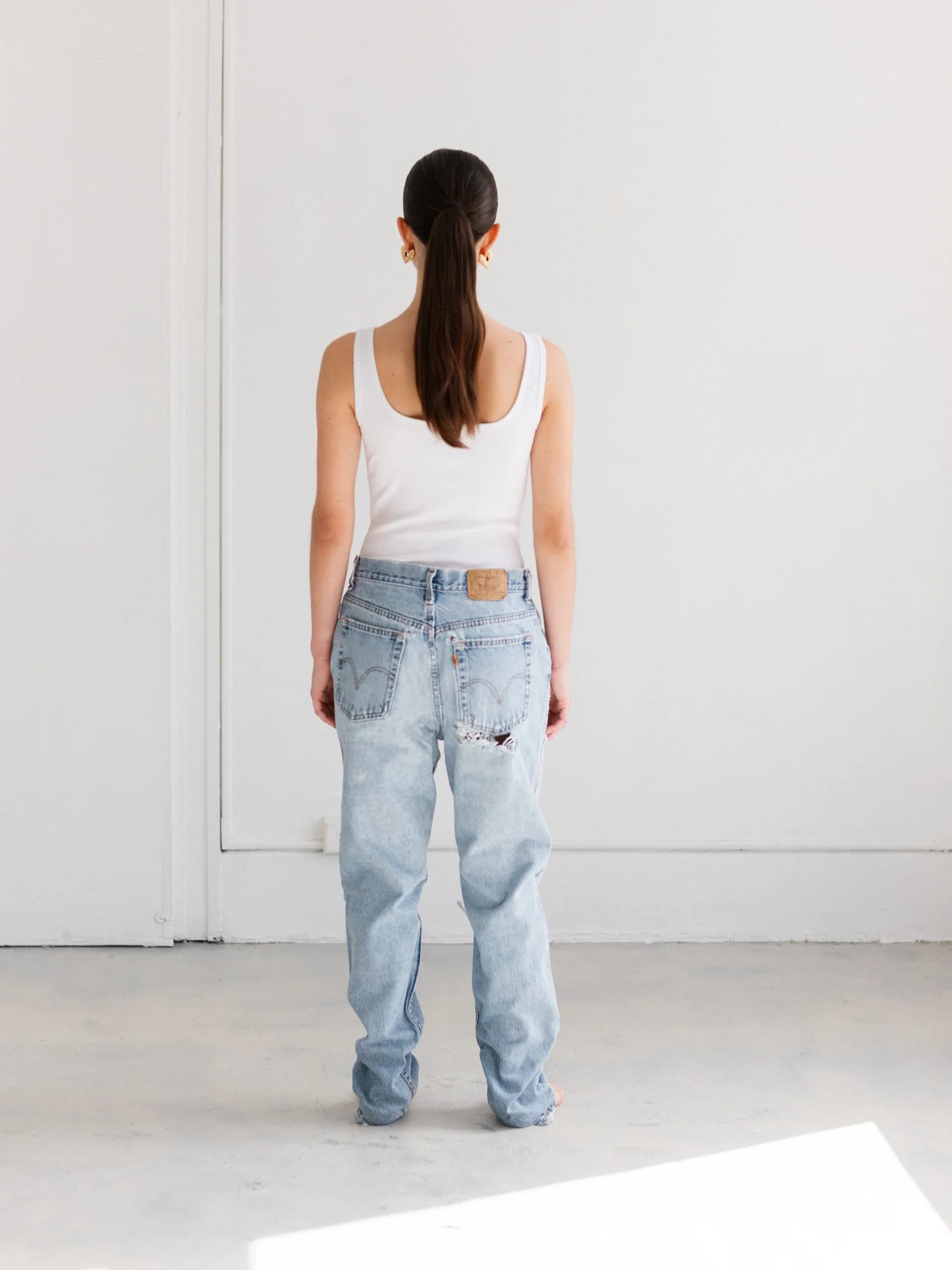 Fitted Bodysuit Square Neck