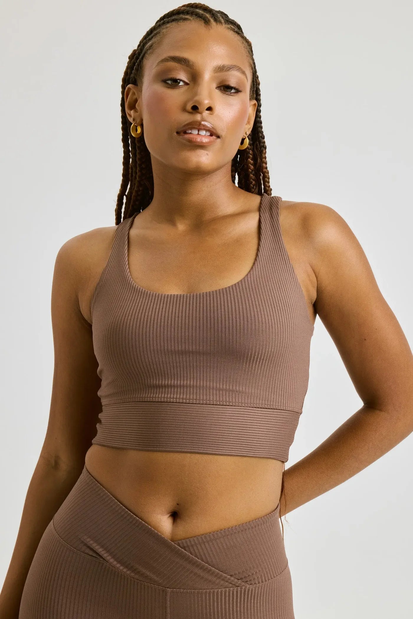 Ribbed Gym Bra