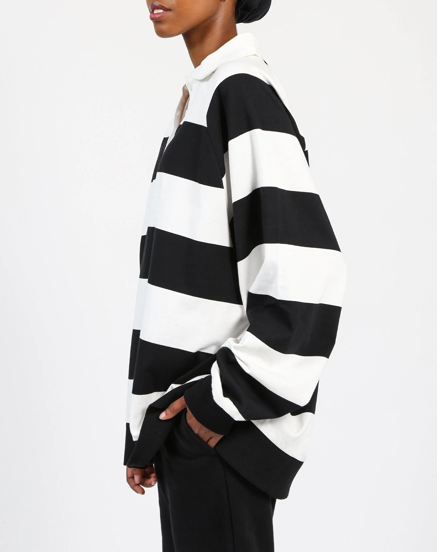 NYBF'S Polo Stripe Crew