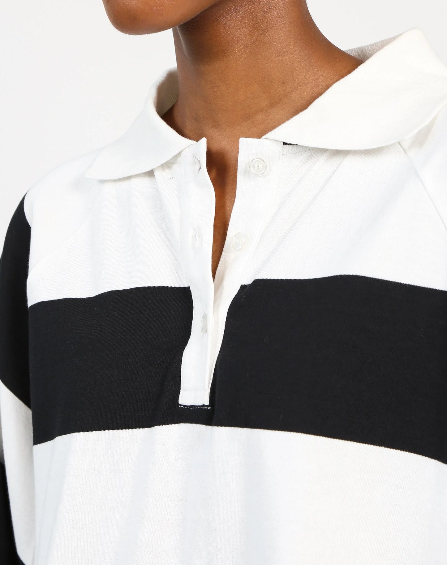 NYBF'S Polo Stripe Crew