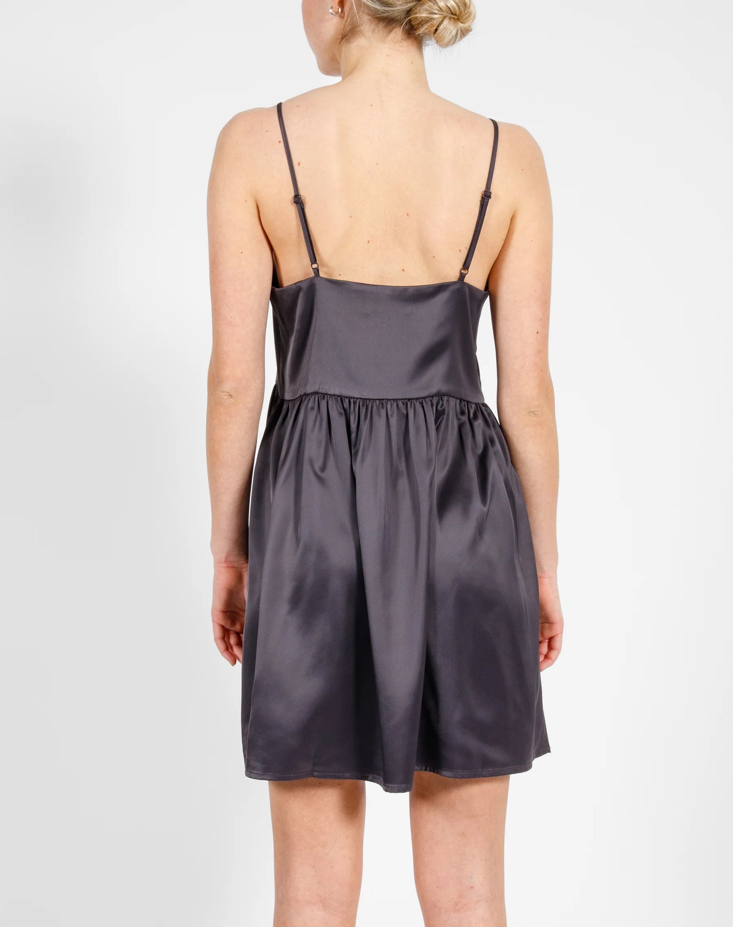 Satin Baby Doll Dress