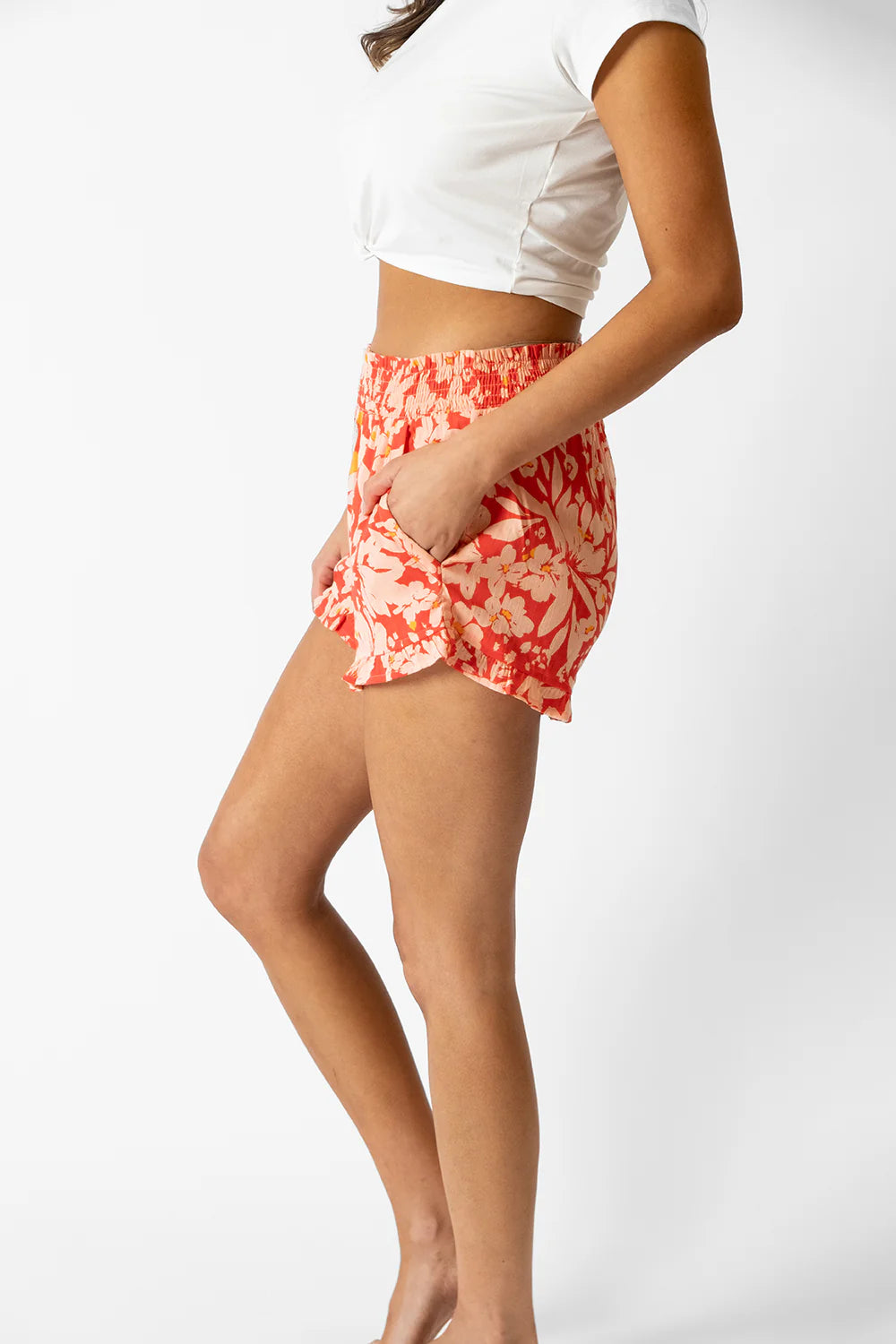 Valencia Ruffle Short
