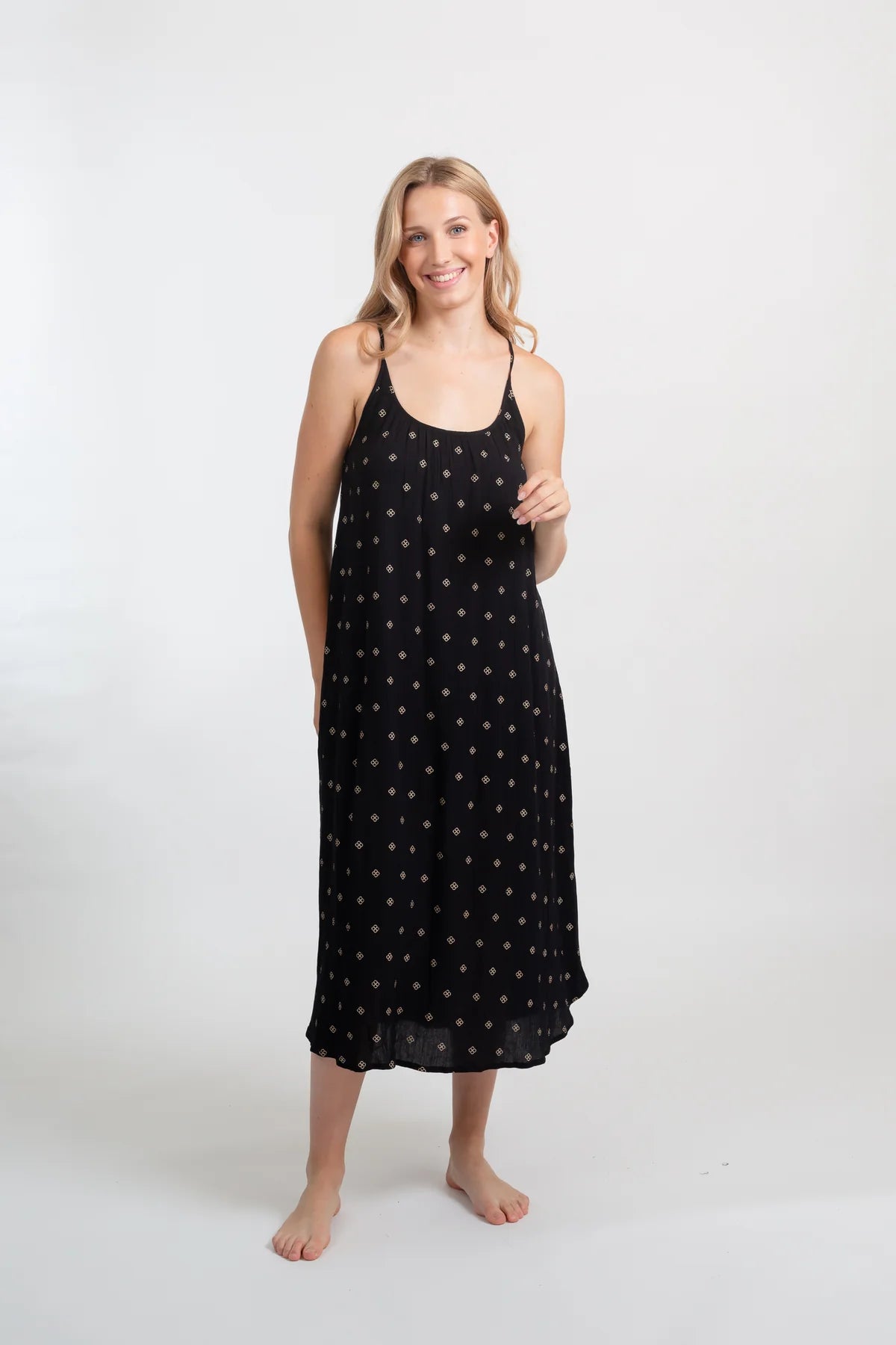 Miami Midi Side Slit Dress