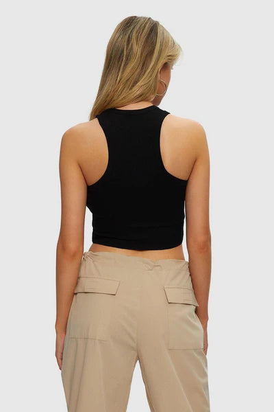 Halter Racer Tank W/B