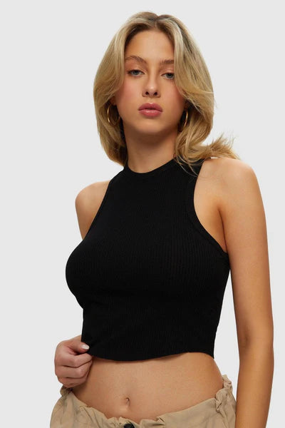 Halter Racer Tank W/B