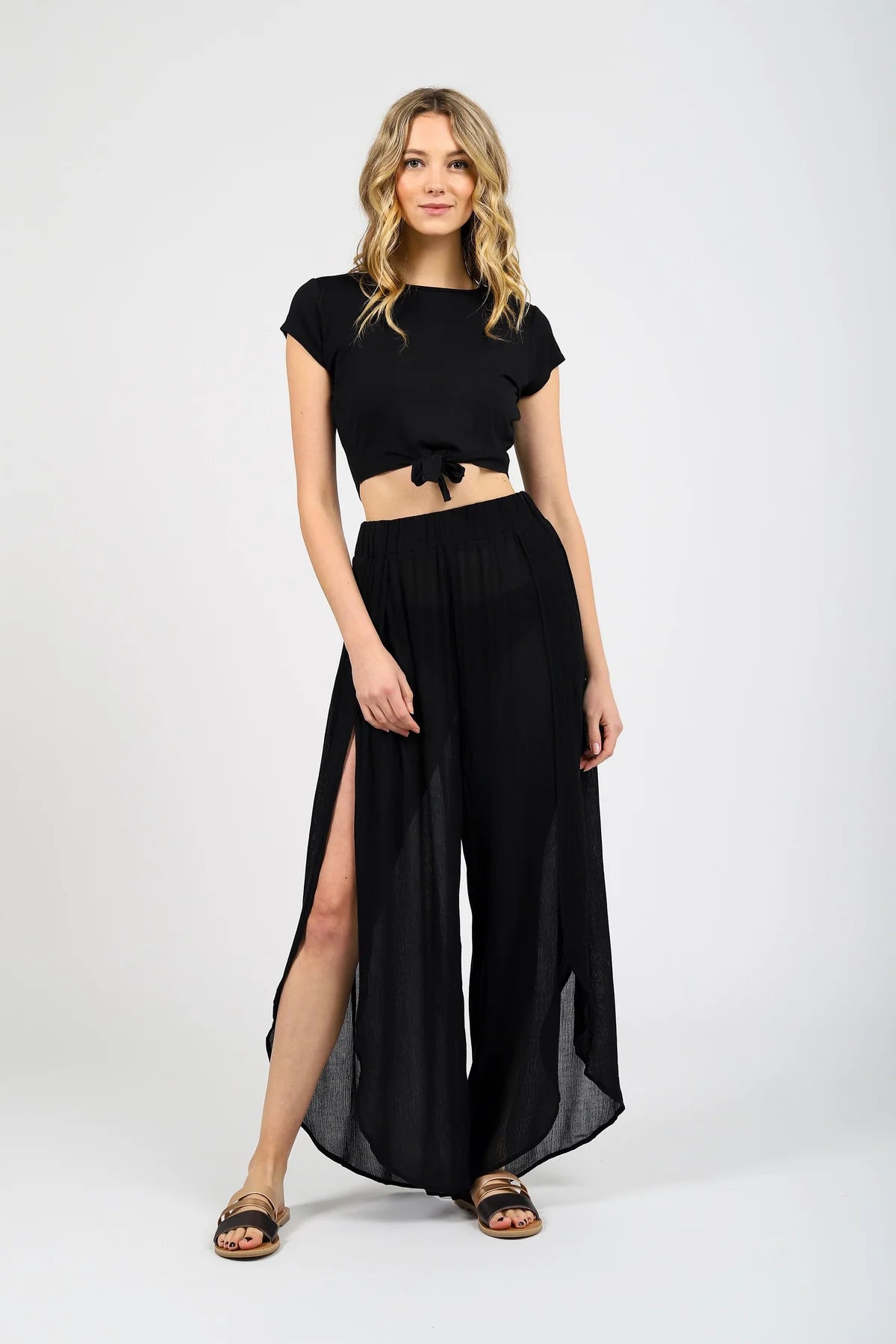 Miami Split Leg Beach Pants