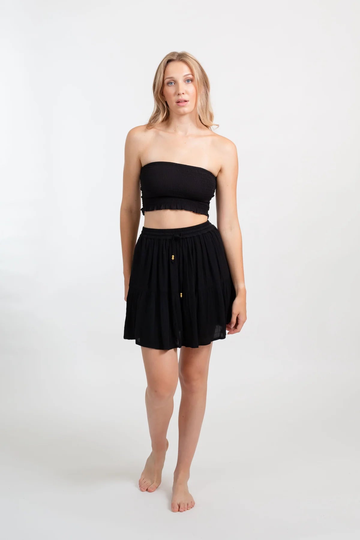 Miami Tiered Short Skirt