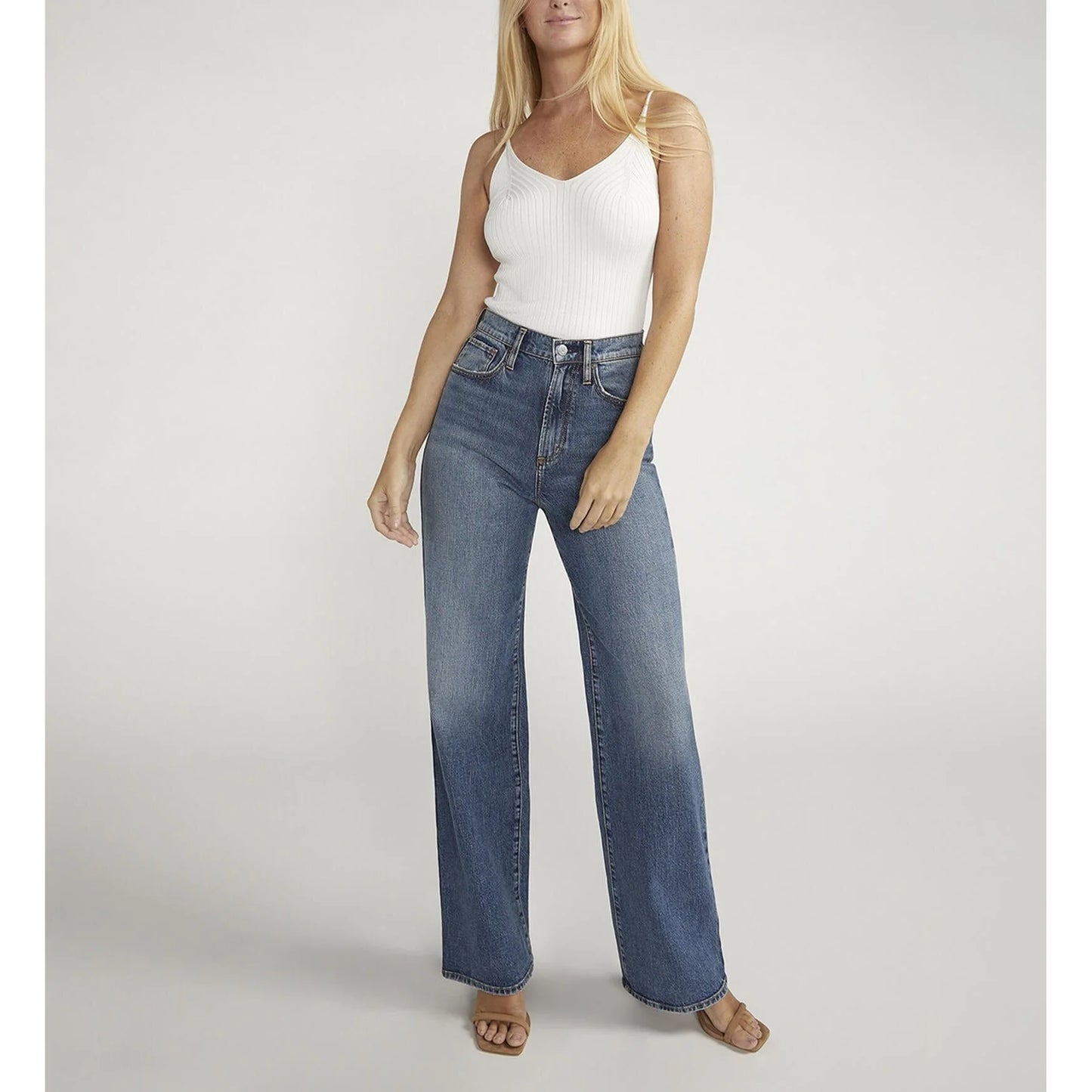 Highly Desirable Straight Leg Jeans