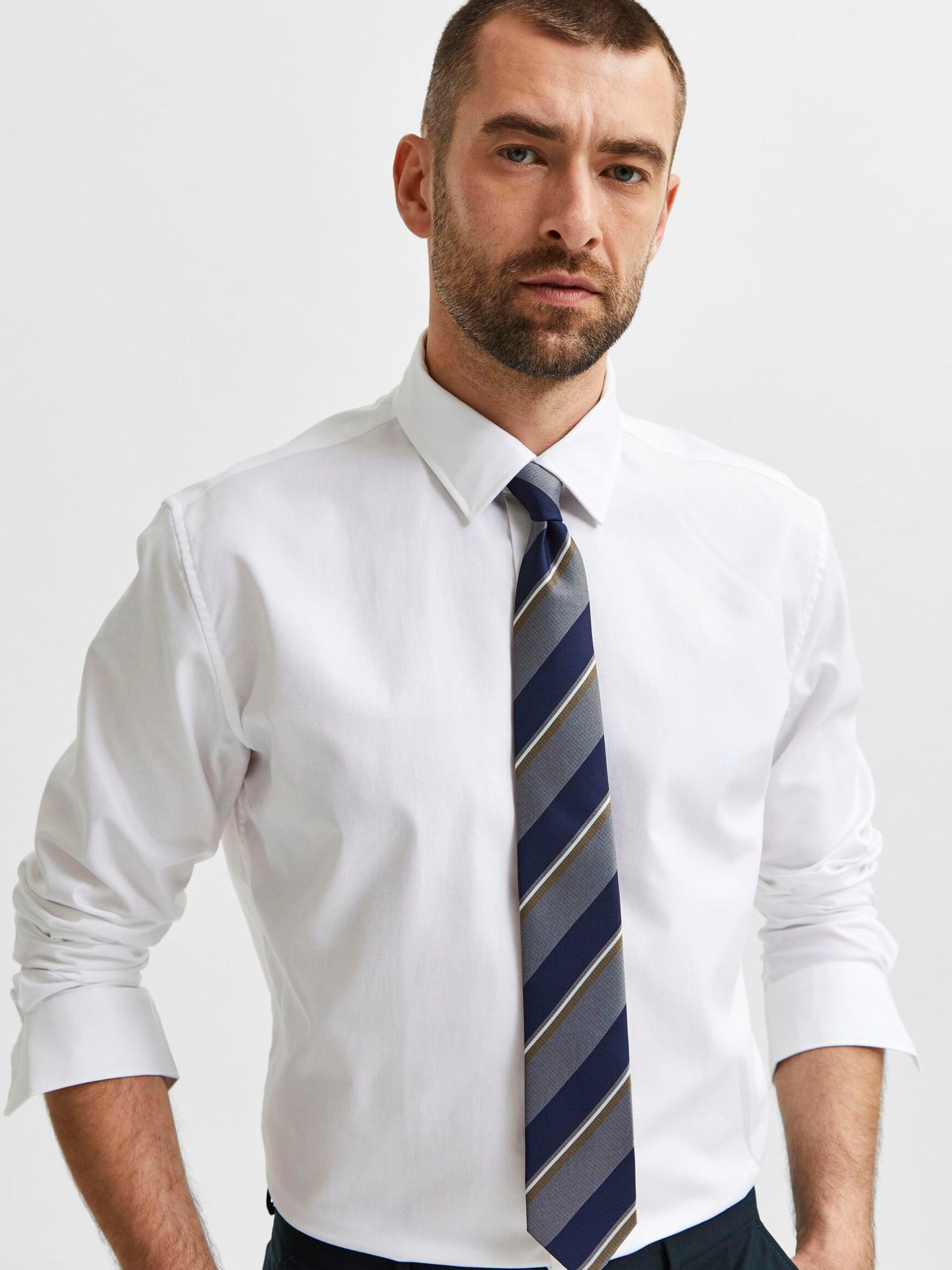 Slim-Fit Stretch Shirt