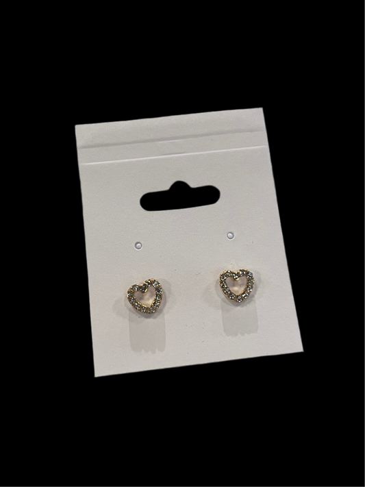 Sparkle Heart Earrings