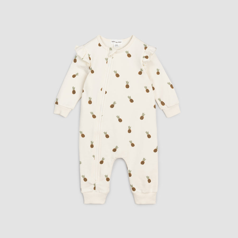 Pineapple Miles Basic Zipsuit