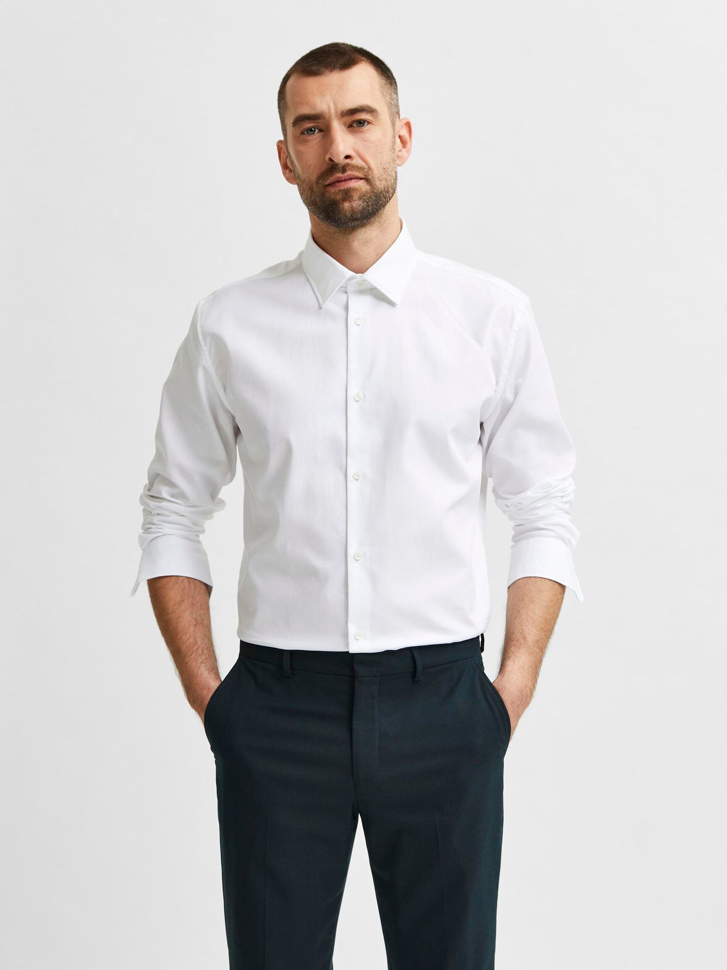 Slim-Fit Stretch Shirt