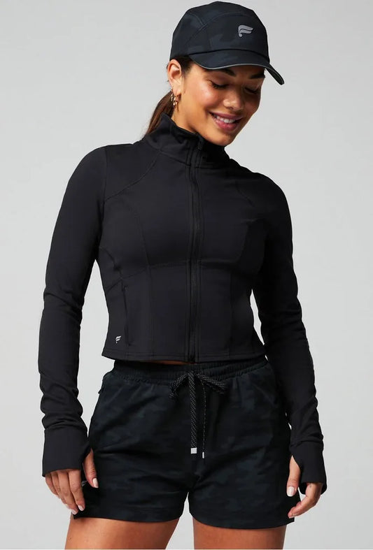 Storm Cropped Train Jacket