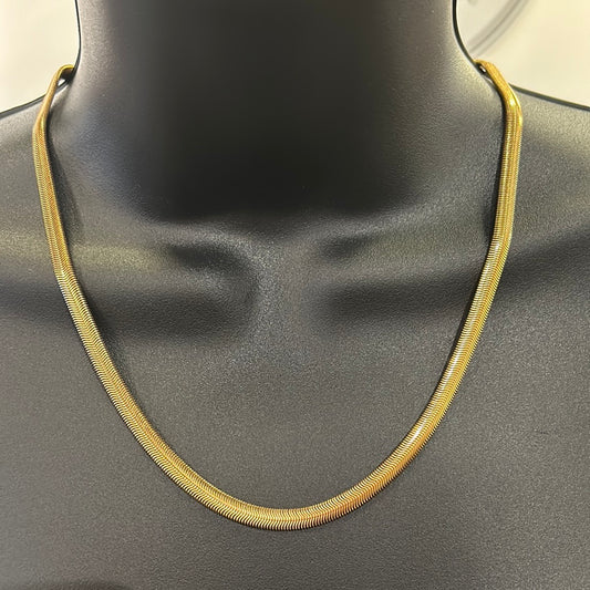 Gold Snake Necklace