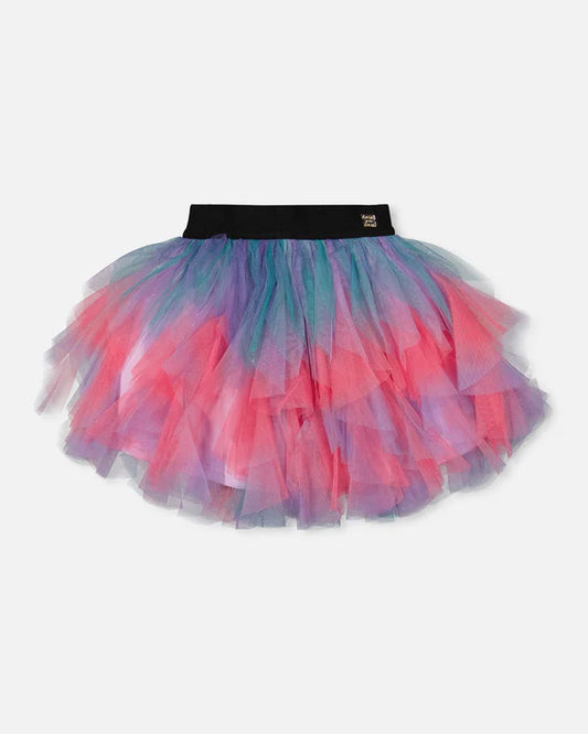 Multi Layer Mesh Skirt