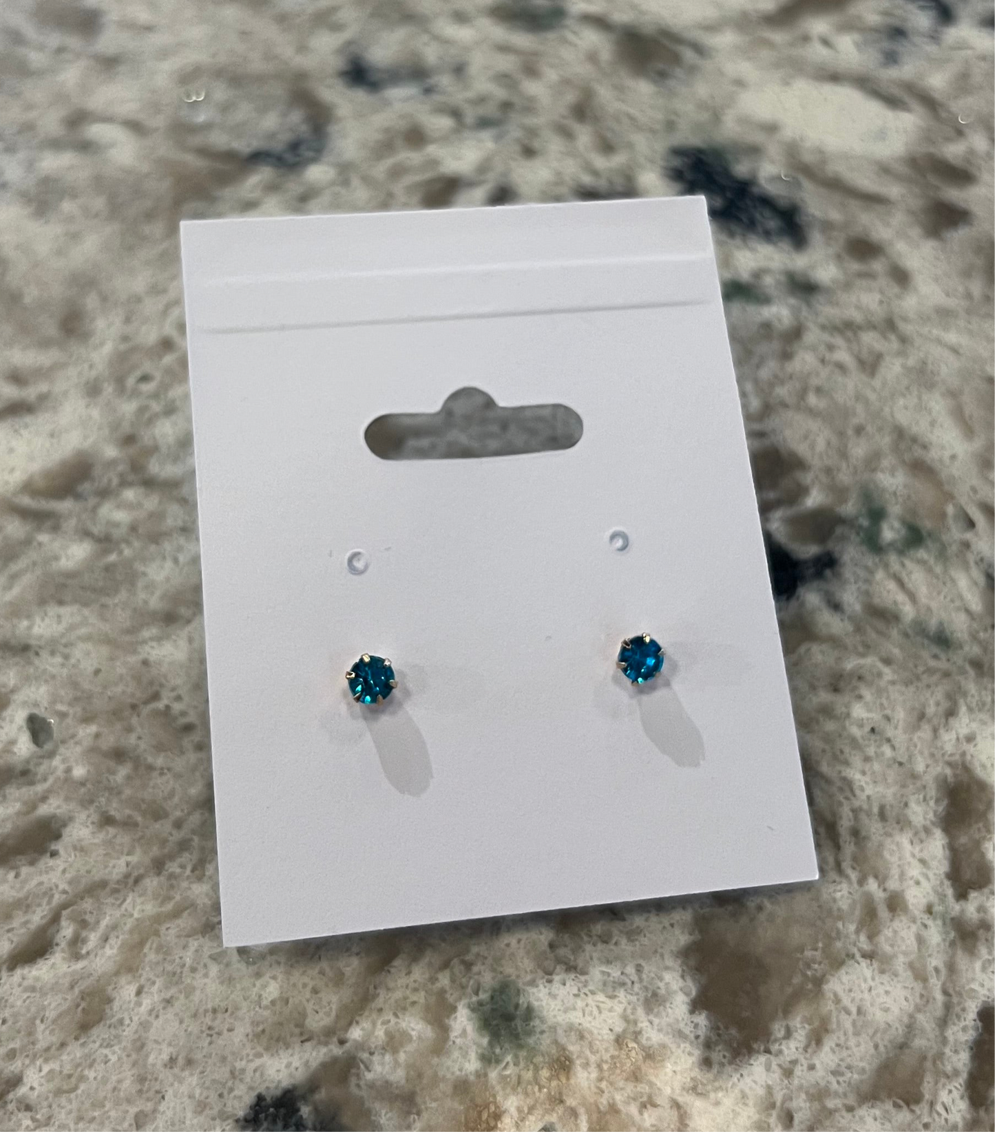 Blue Stud Earrings