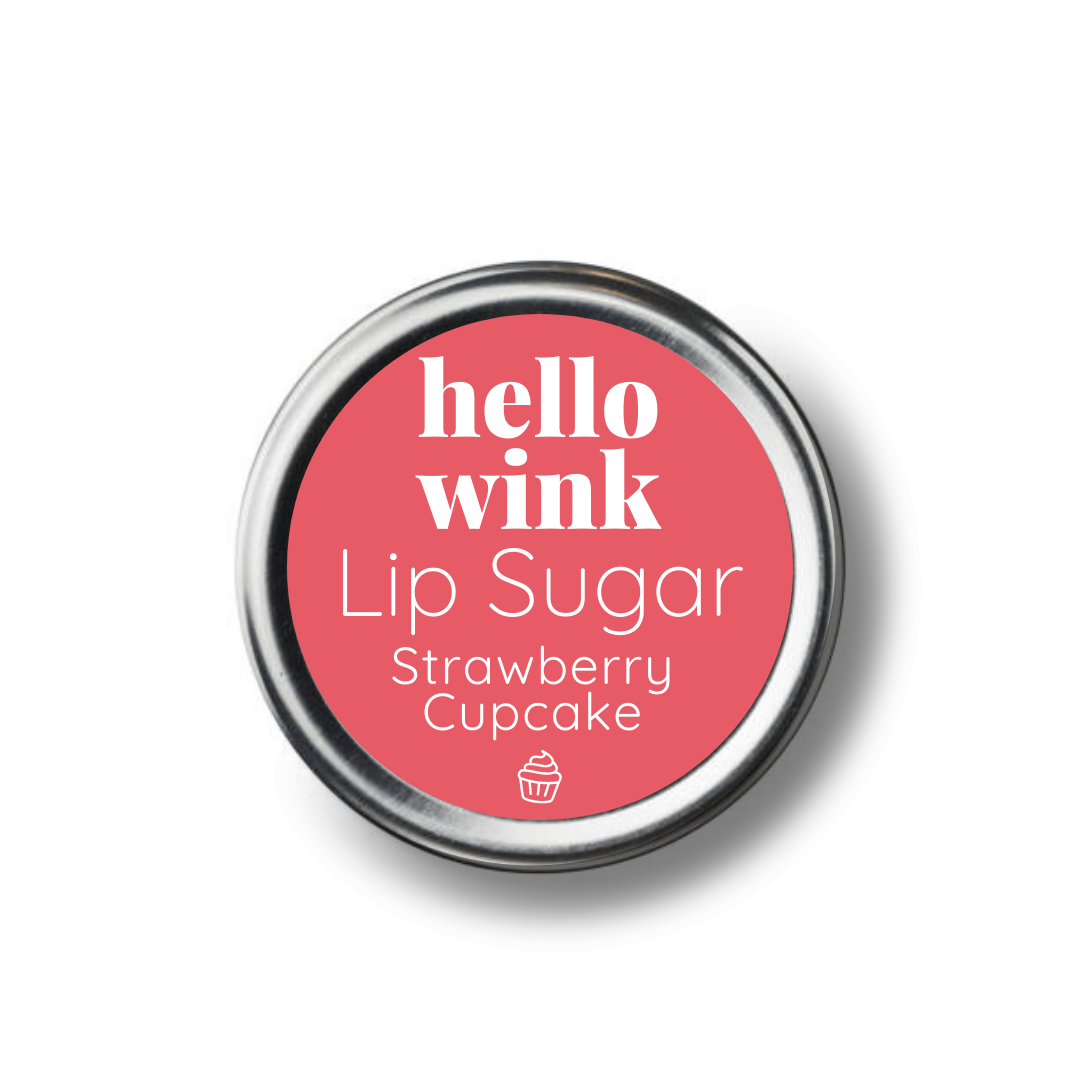 Strawberry Cupcake Lip Sugar