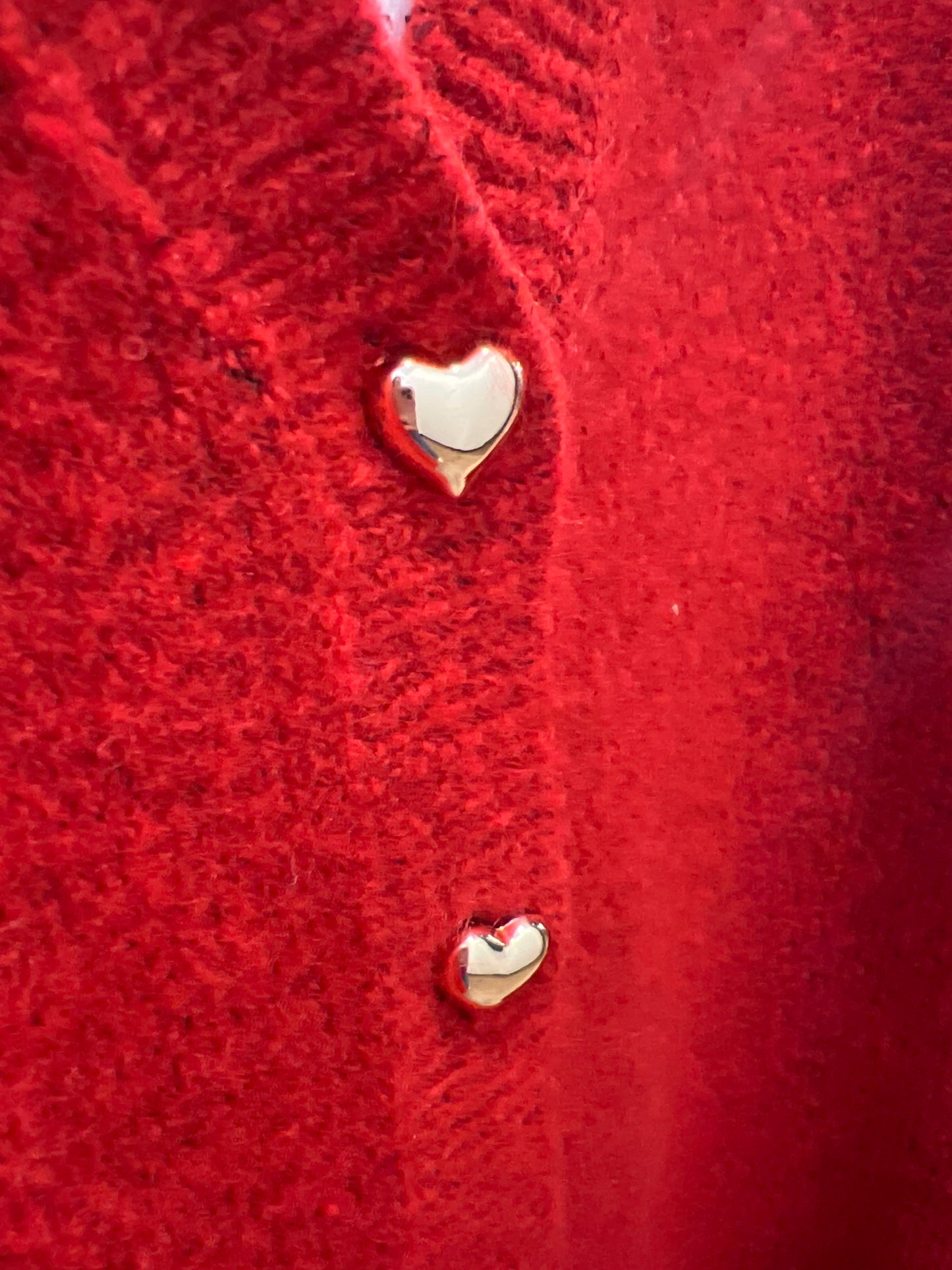 Heart Button Down Cardigan