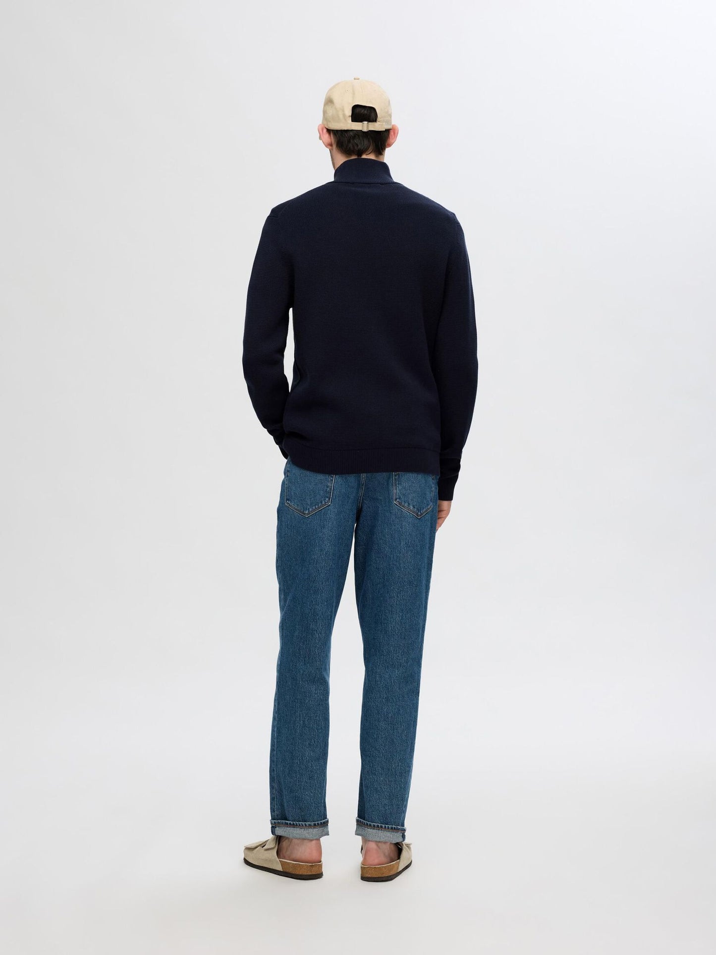 Full Zip Knitted Cardigan