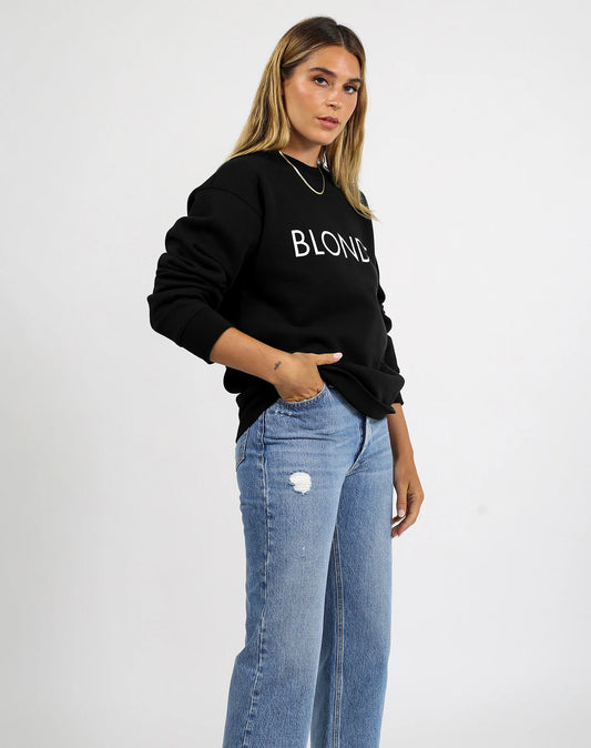 Blonde/Brunette Crewneck Sweater