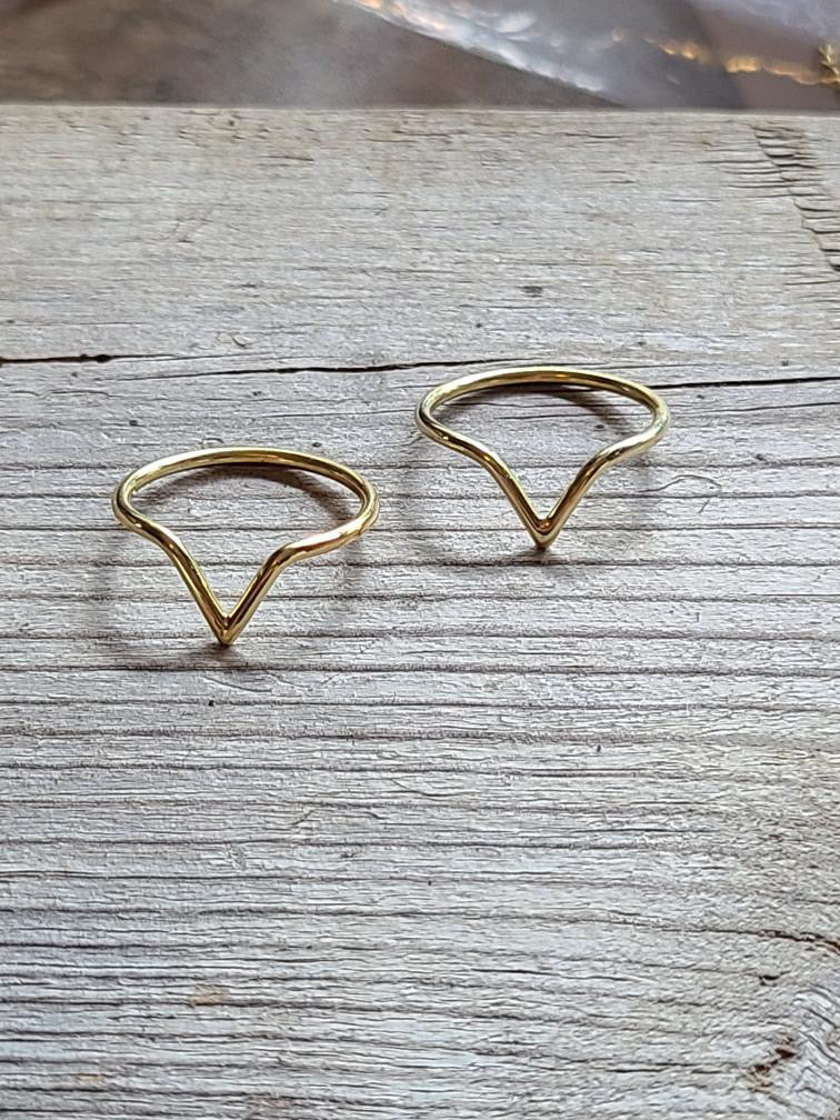 Triangle Pointed Ring