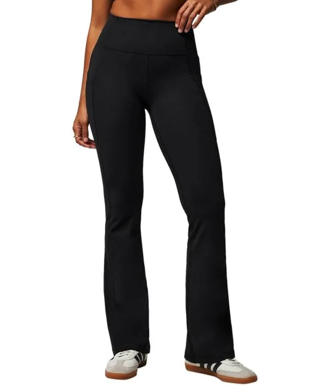 High-Waisted Kick Flare