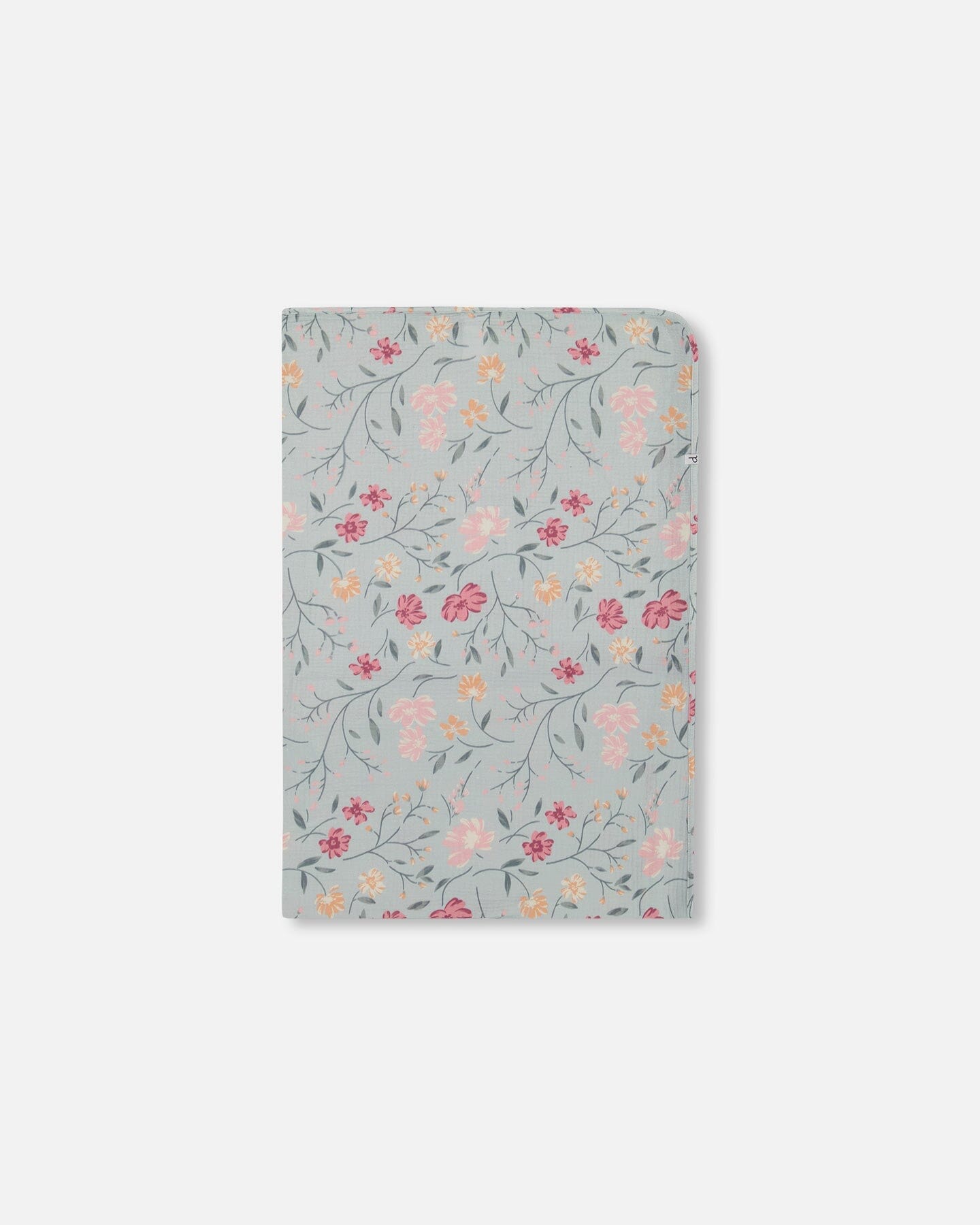 Blanket Printed Flowers Muslin