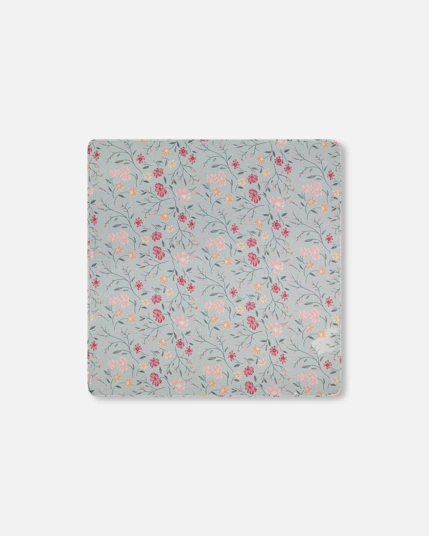 Blanket Printed Flowers Muslin