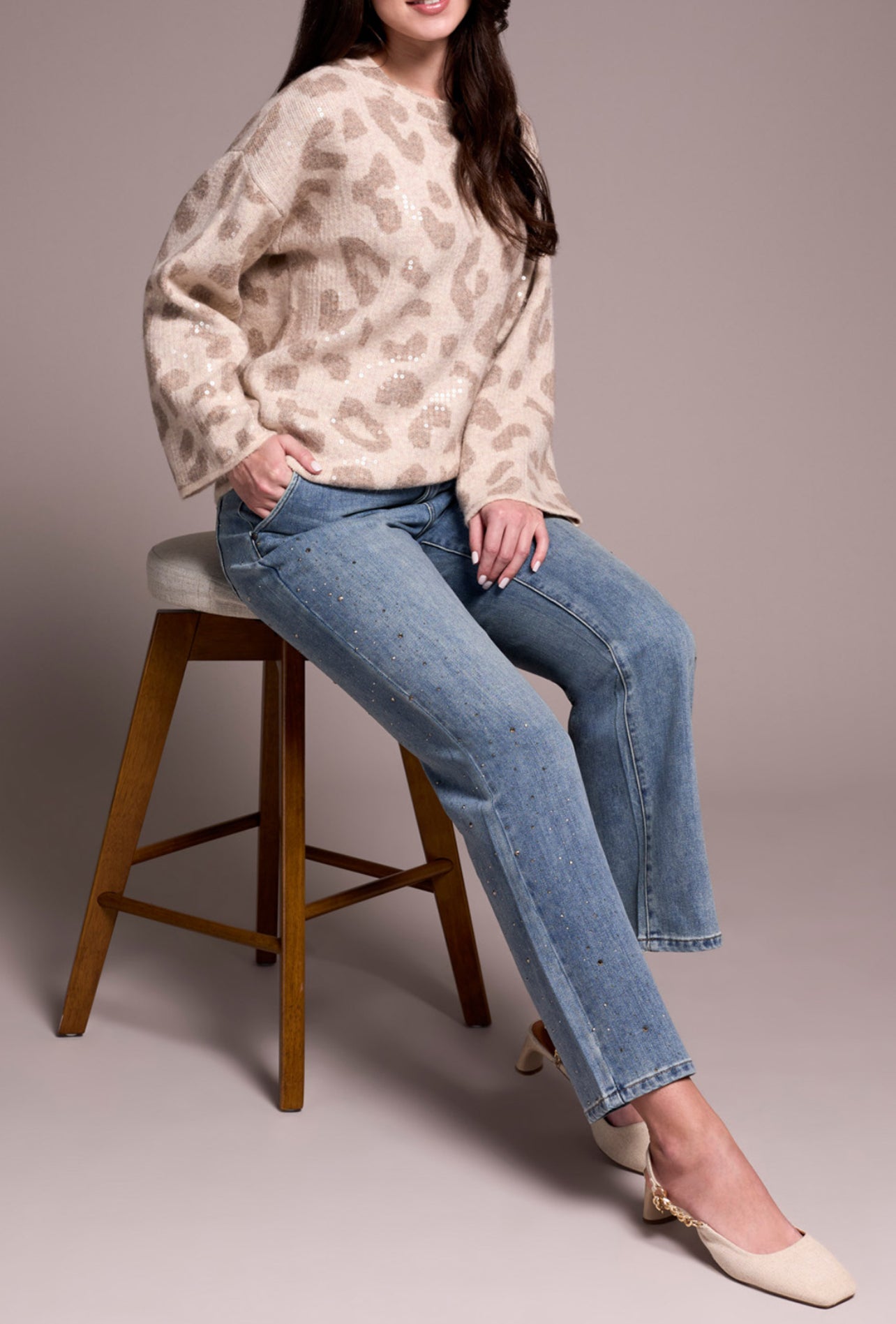 Brooke Super Straight Rhinestone