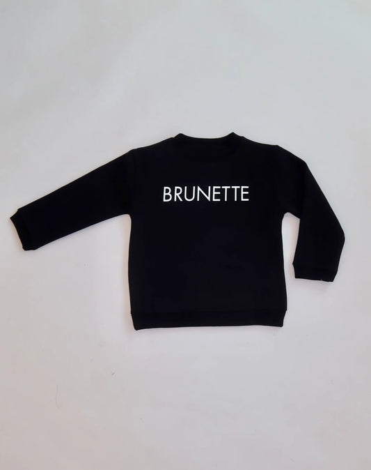 Little Babes Blonde/Brunette Kids Classic Crew