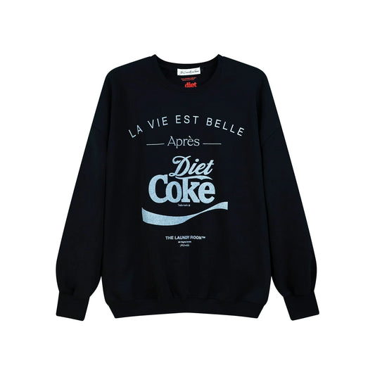 Life Is Beautiful After Diet Coke - Jump Jumper - Black