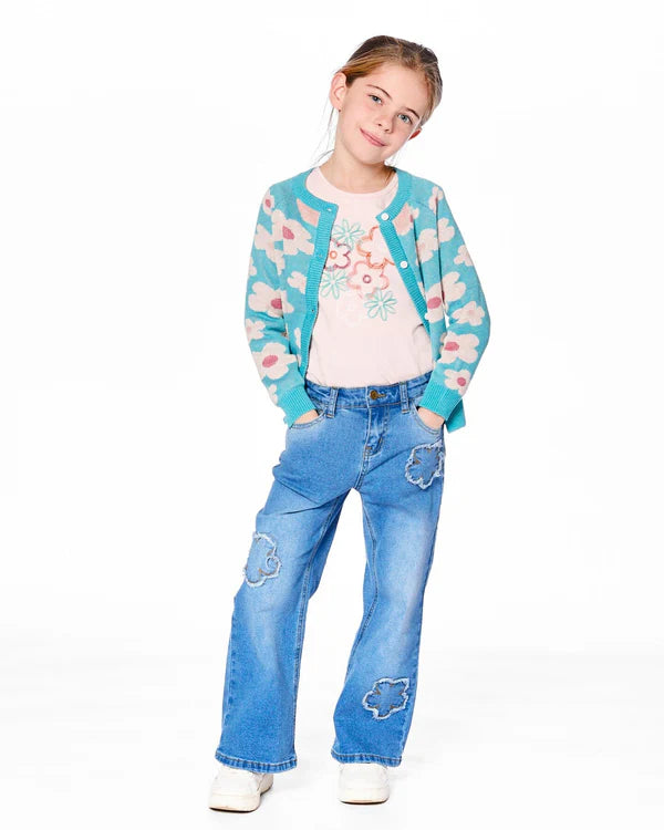 Kids wide leg Jean