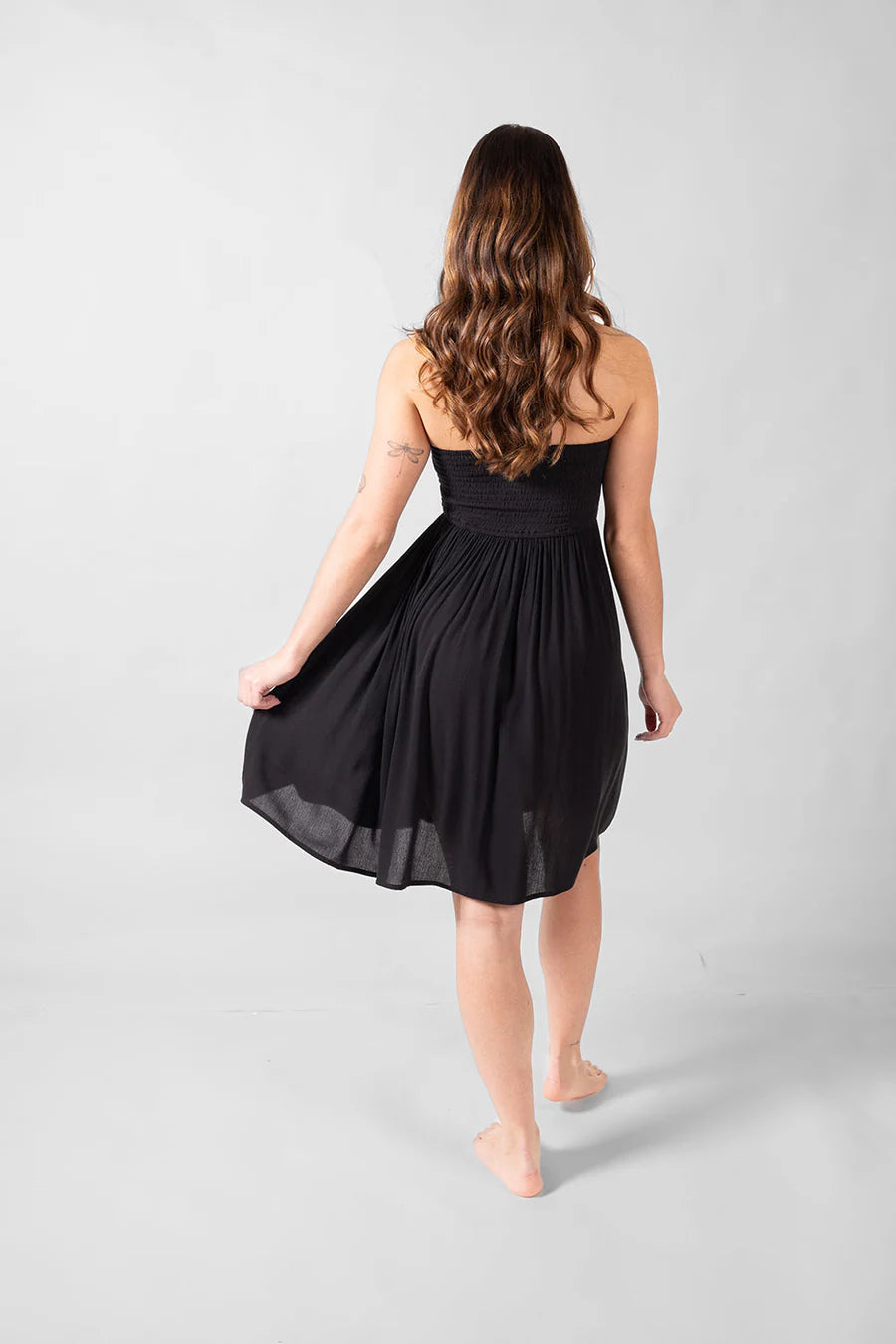 Miami Strapless Bandeau dress