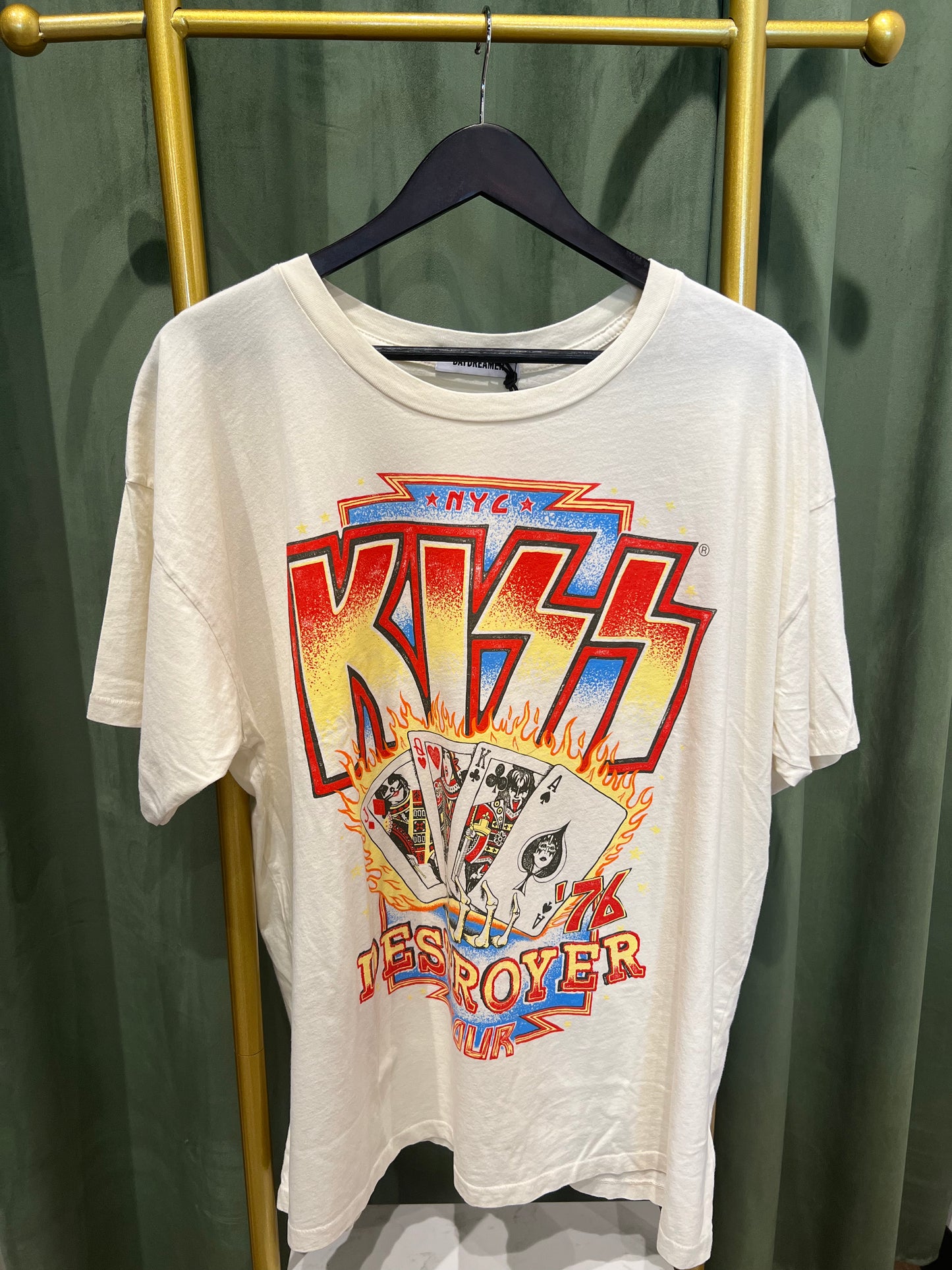 Kiss Destroyer Tour 76 Merch Graphic Tee