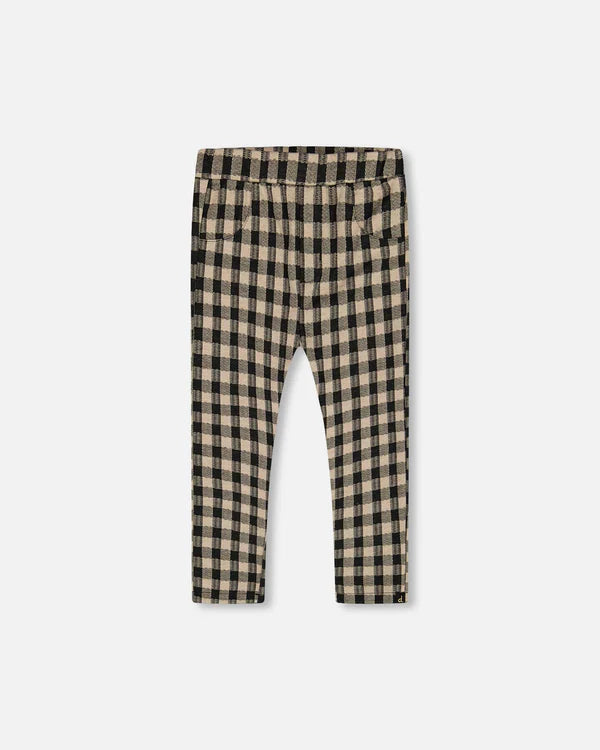 Plaid leggings