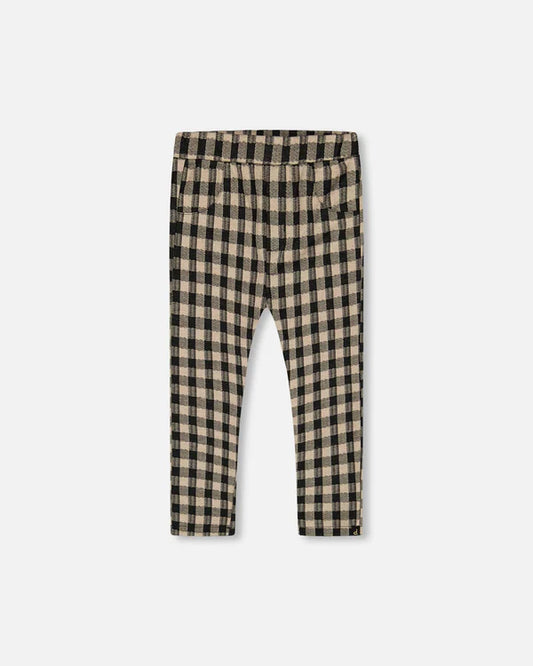 Plaid leggings