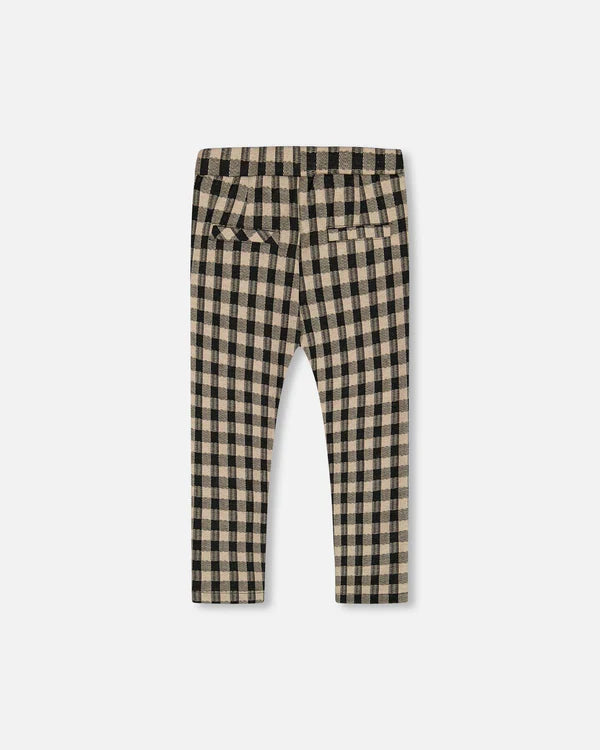 Plaid leggings