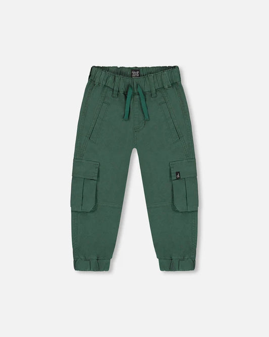 Stretch Twill Cargo Jogger