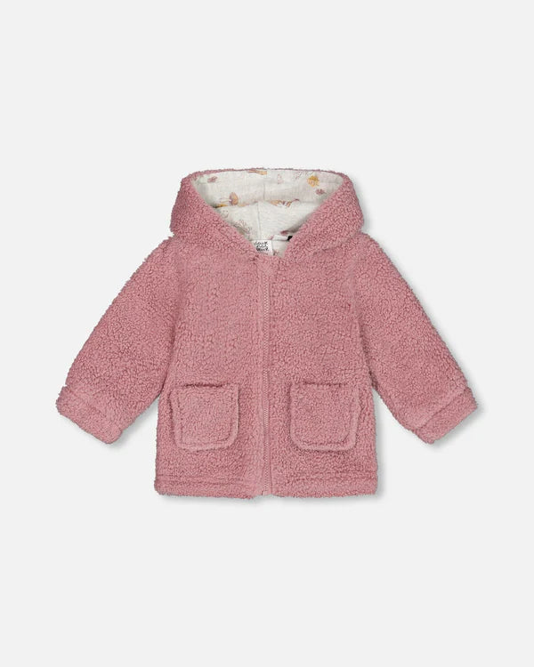 Baby Sherpa Hooded Zip Jacket