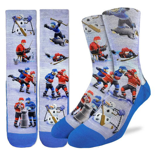 Crazy Hockey Socks