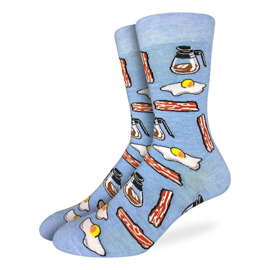 Bacon and Egg Crew Socks