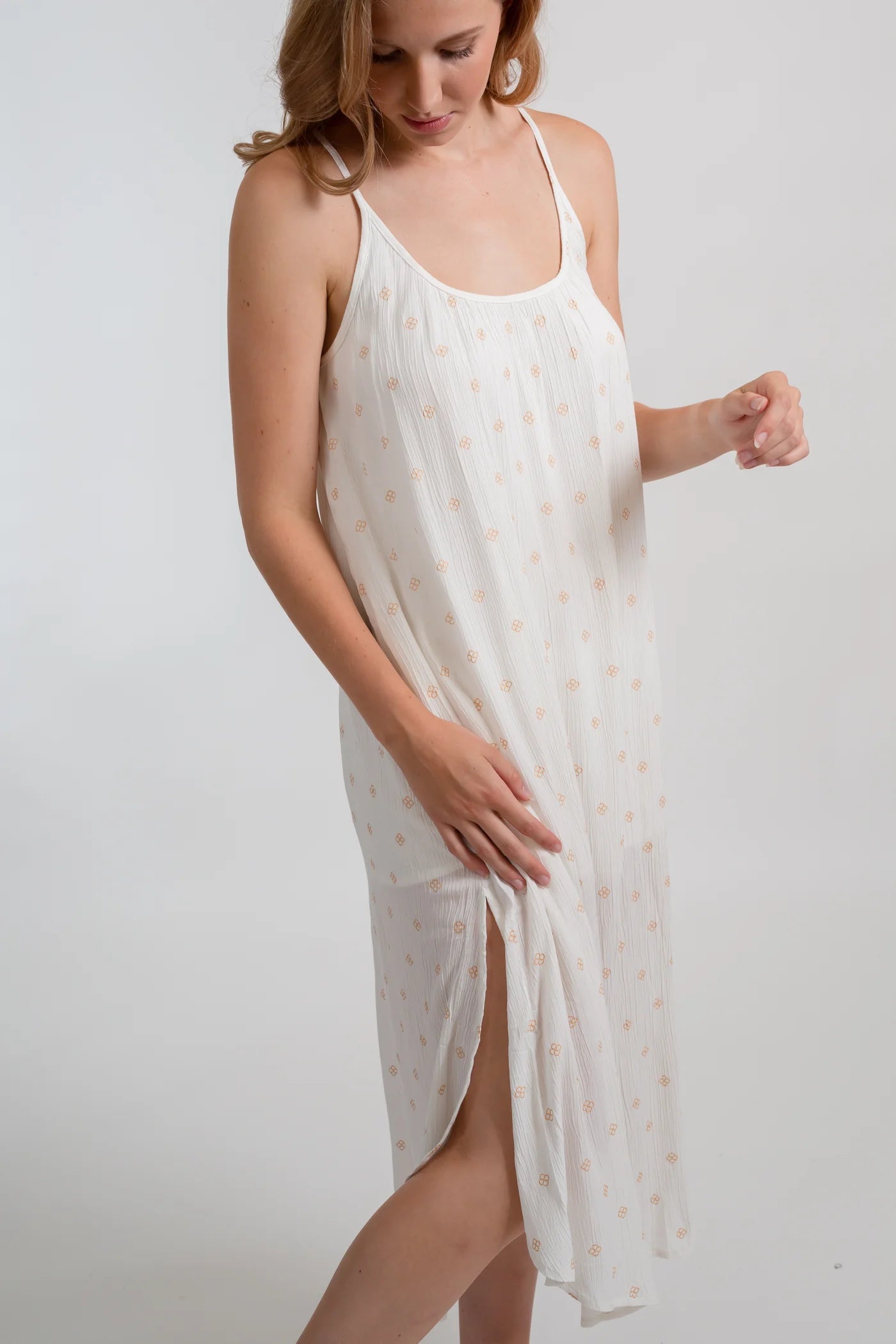 Miami Midi Side Slit Dress