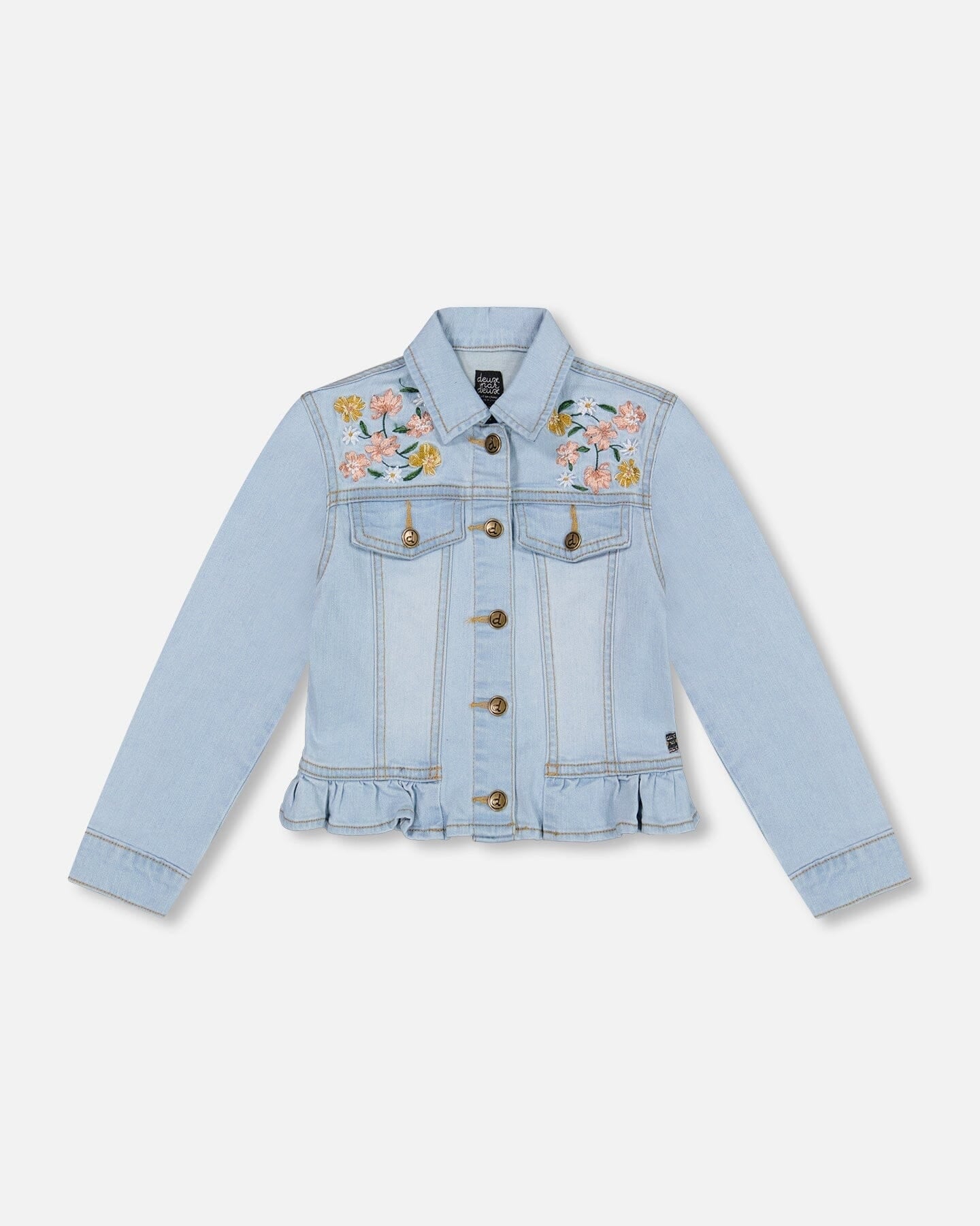 Jean Jacket With Embroidery