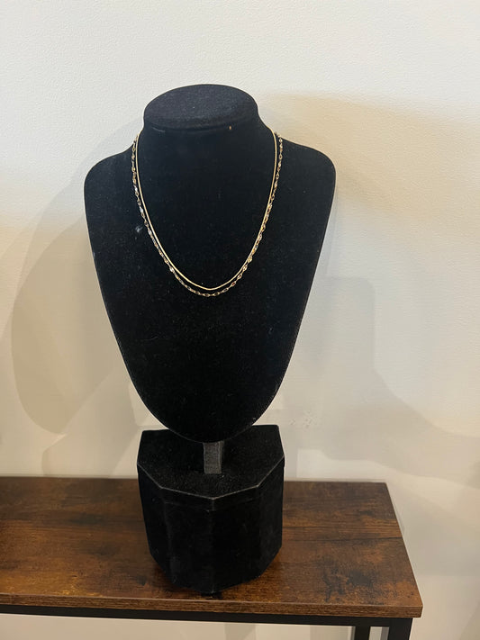 2 Piece Layered Necklace