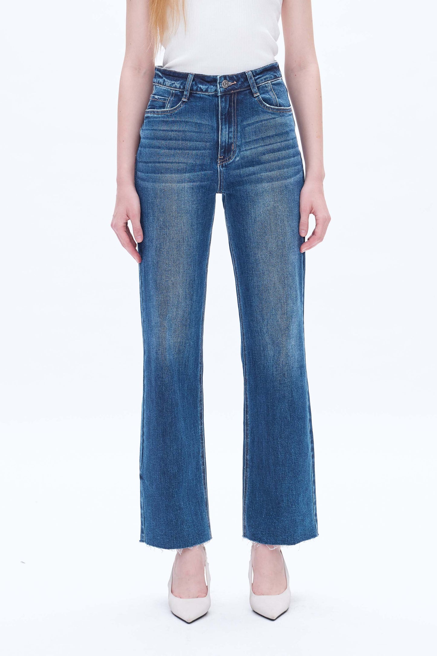 High Rise Wide Leg
