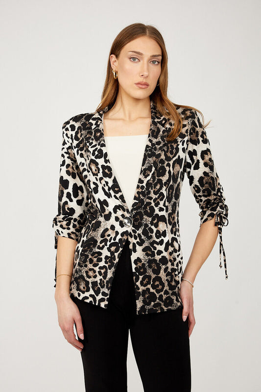 Leopard Blazer