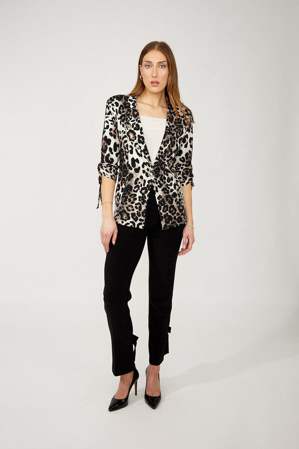 Leopard Blazer