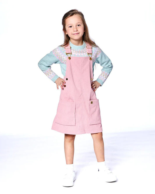 Corduroy Overall Dress