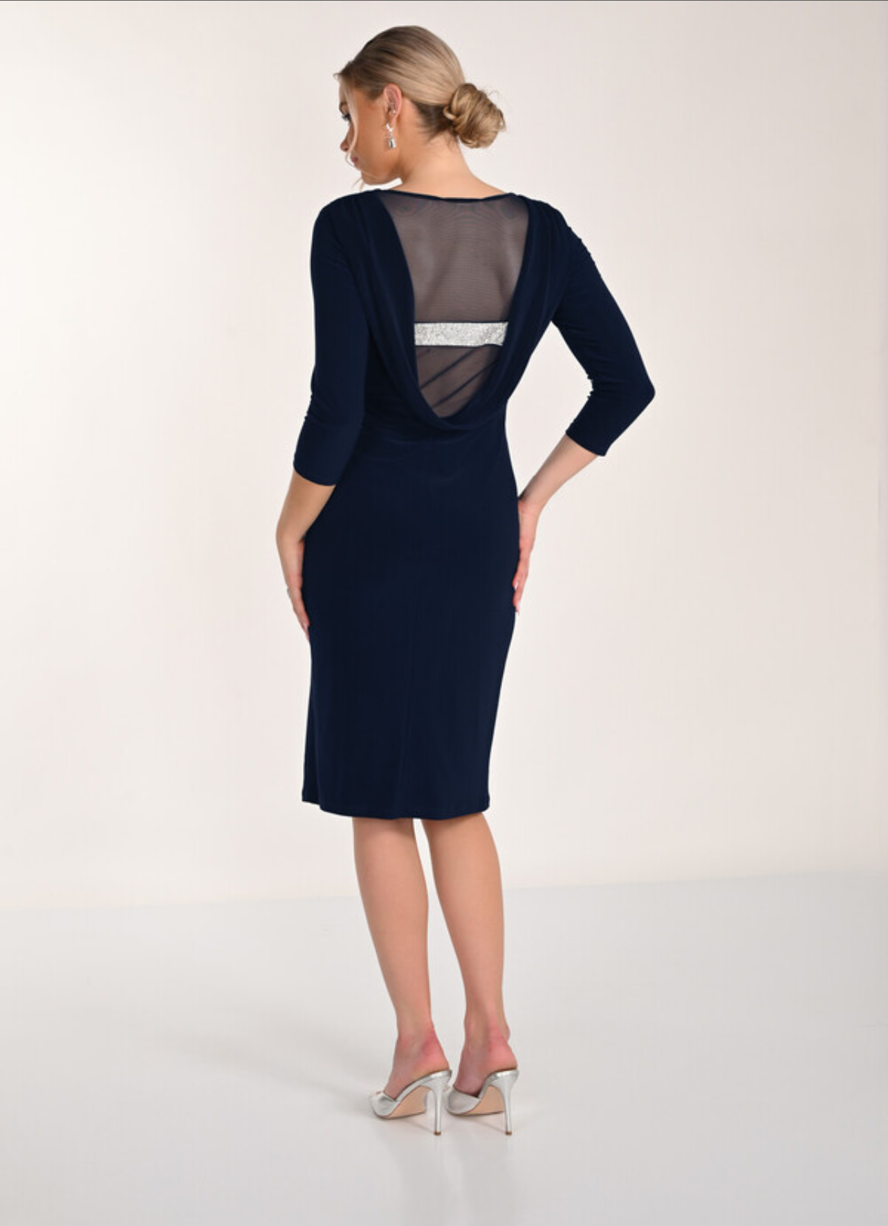 Formal Knee Length Bodycon Dress