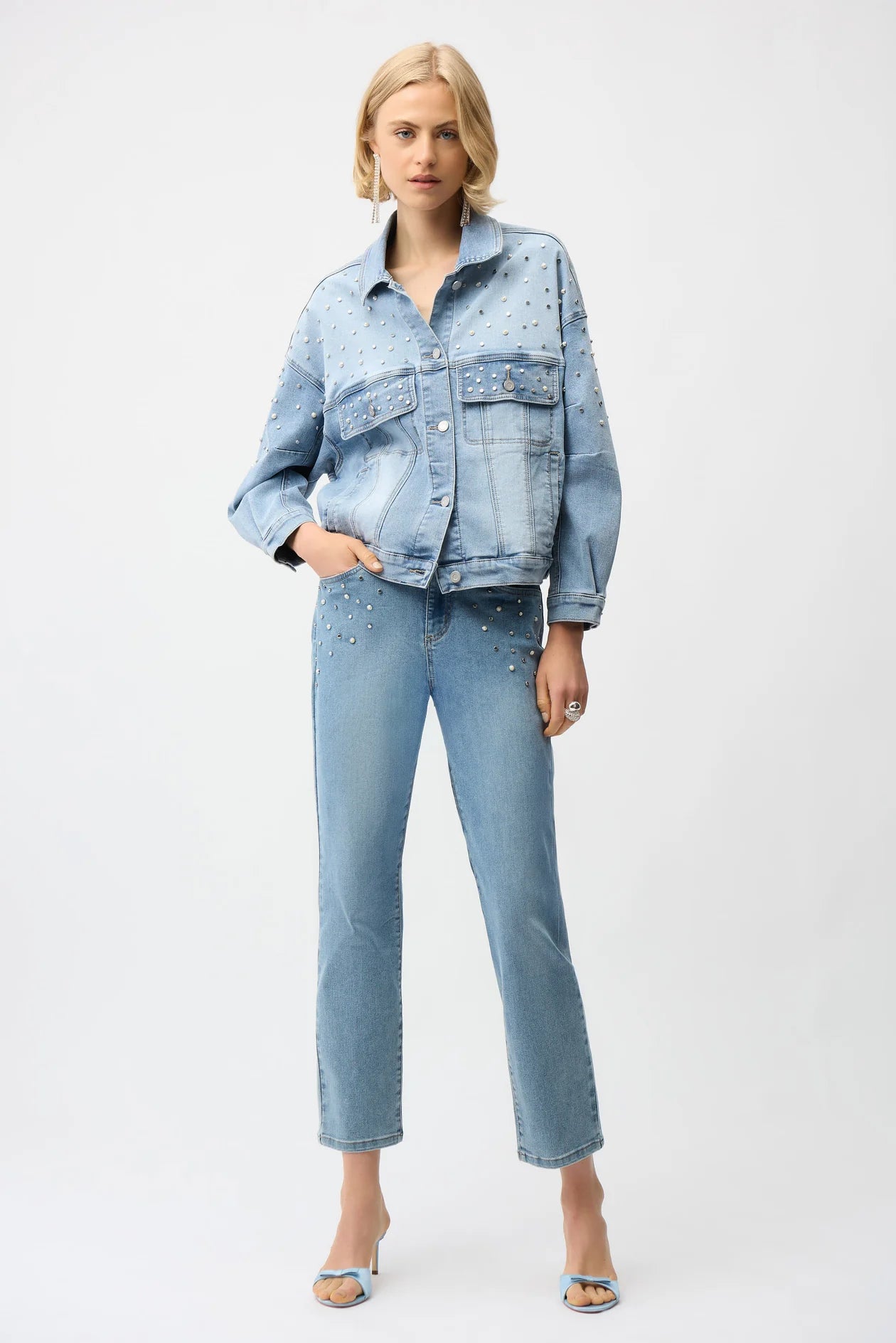 Joseph Ribkoff Studded Jacket